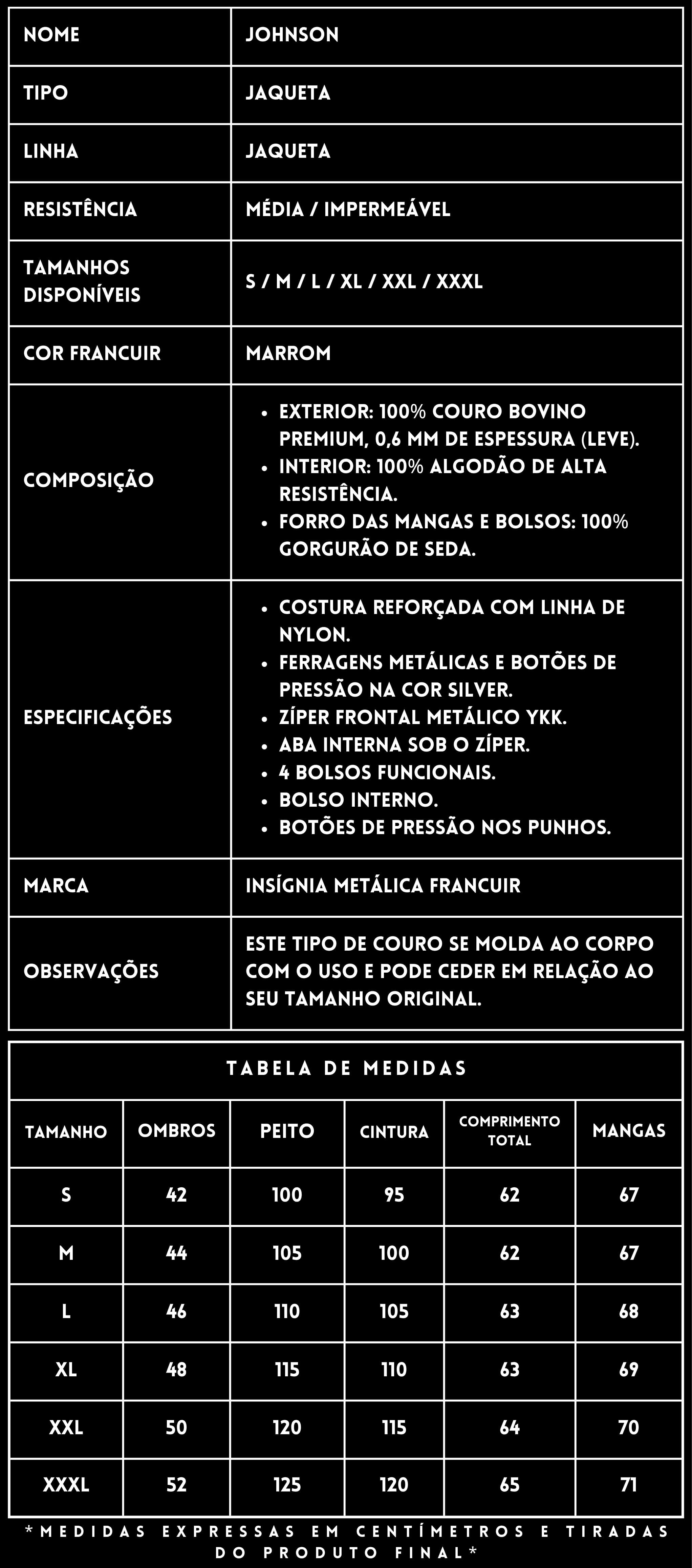 FICHA TÉCNICA_JAQUETA DE COURO_JOHNSON BROWN_FRANCUIR